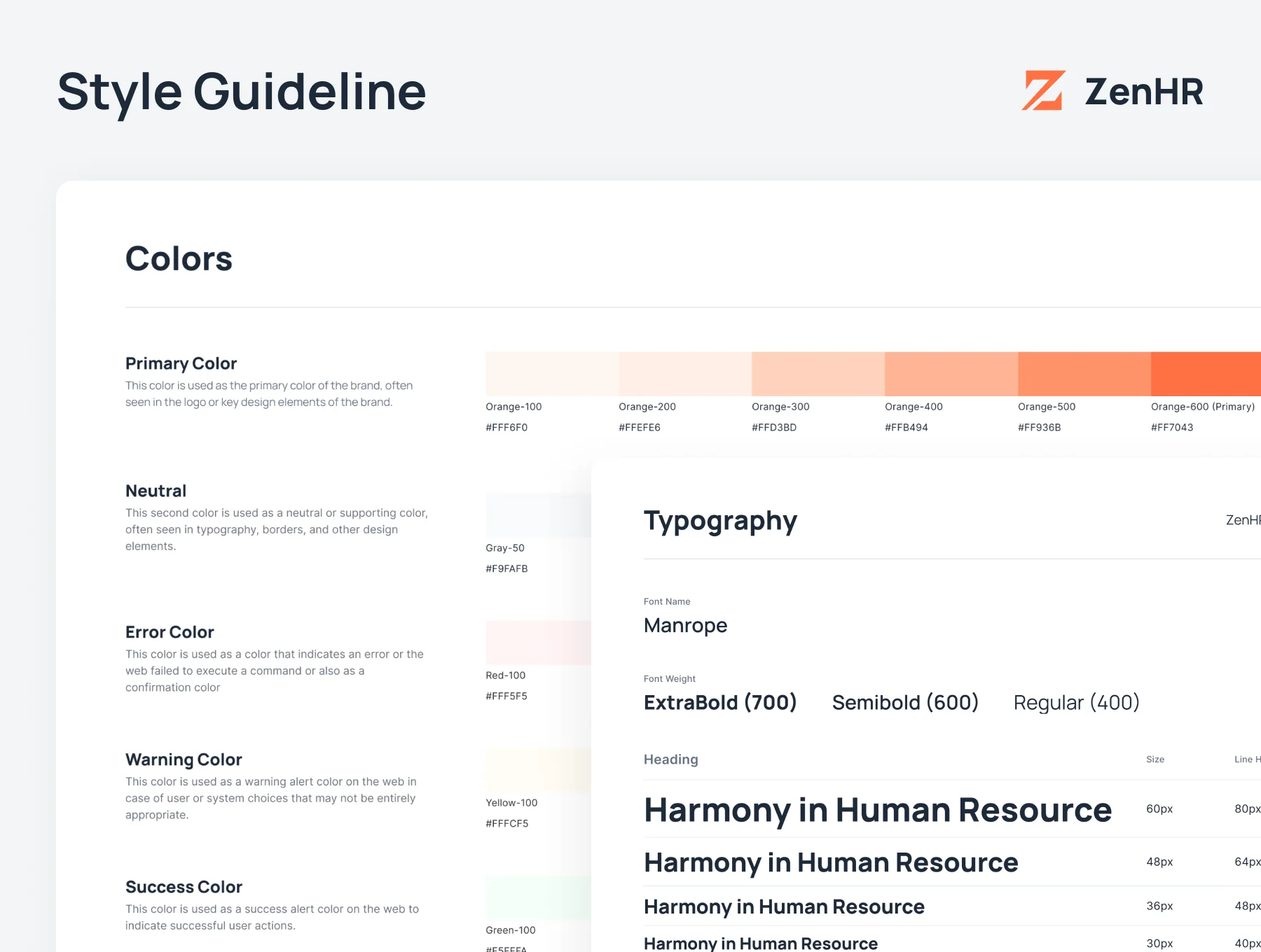 ZenHR - Human Resource Information System CMS UI Kit 3