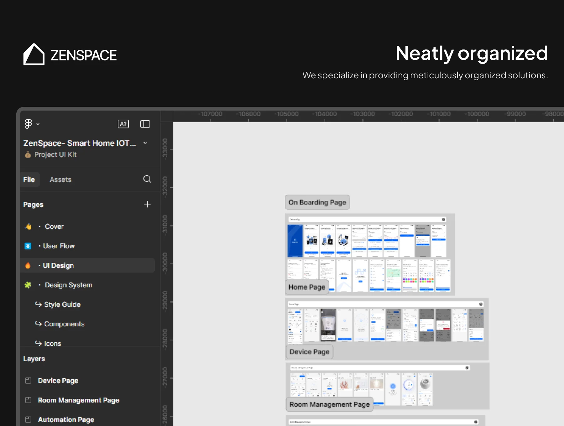 Zenspace - Smart Home IoT Mobile App UI Kit 5