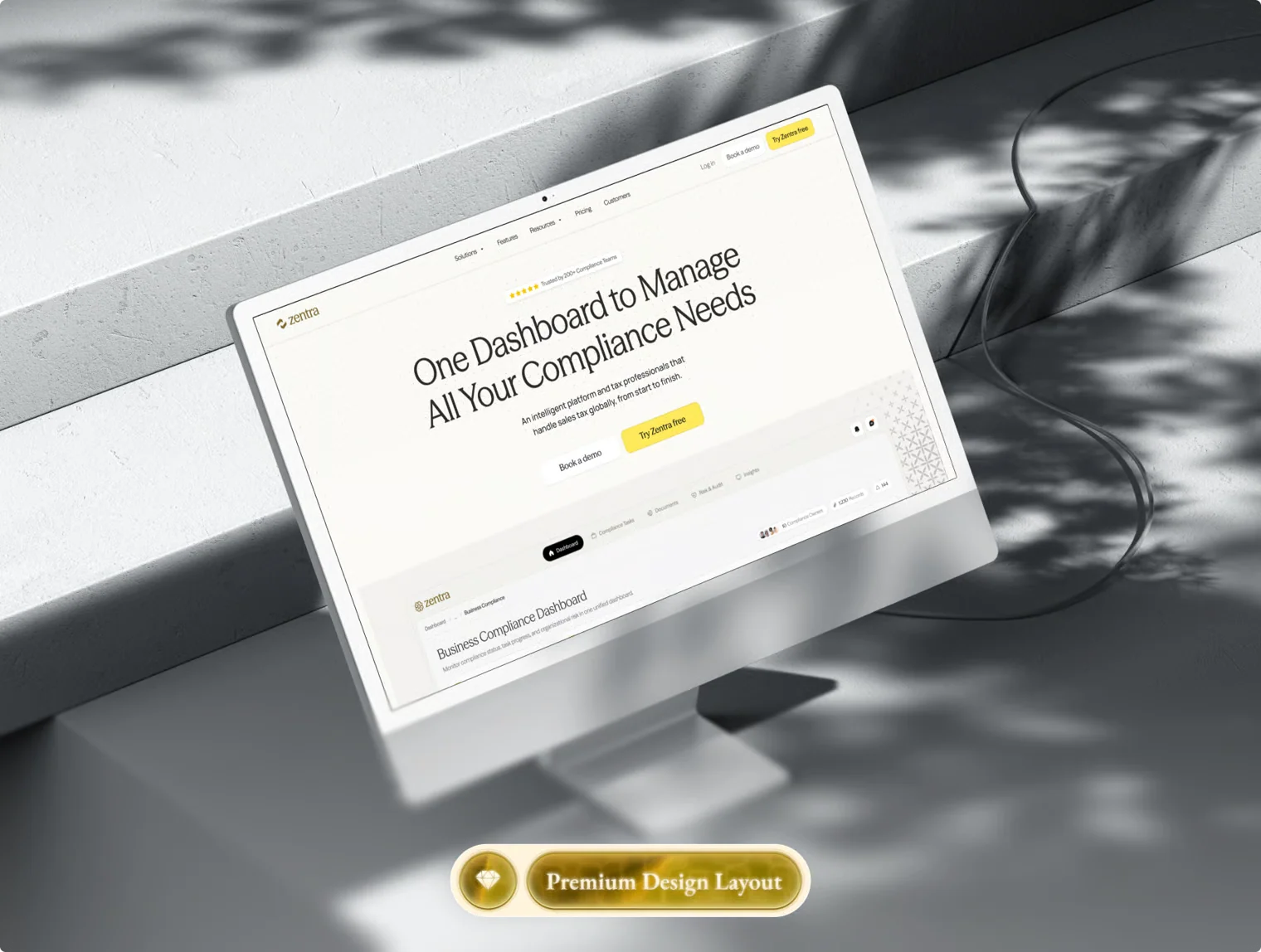 Zentra - SaaS Web Template KIT 6