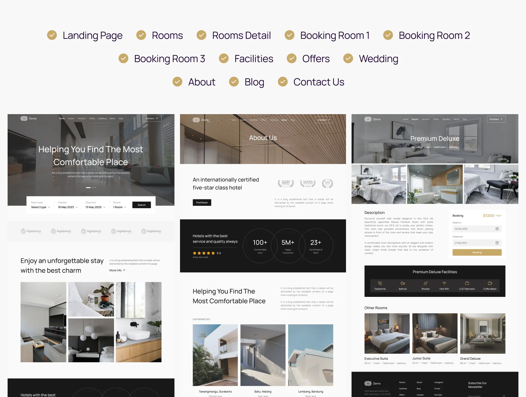 Zerra - Hotel Booking Website 2