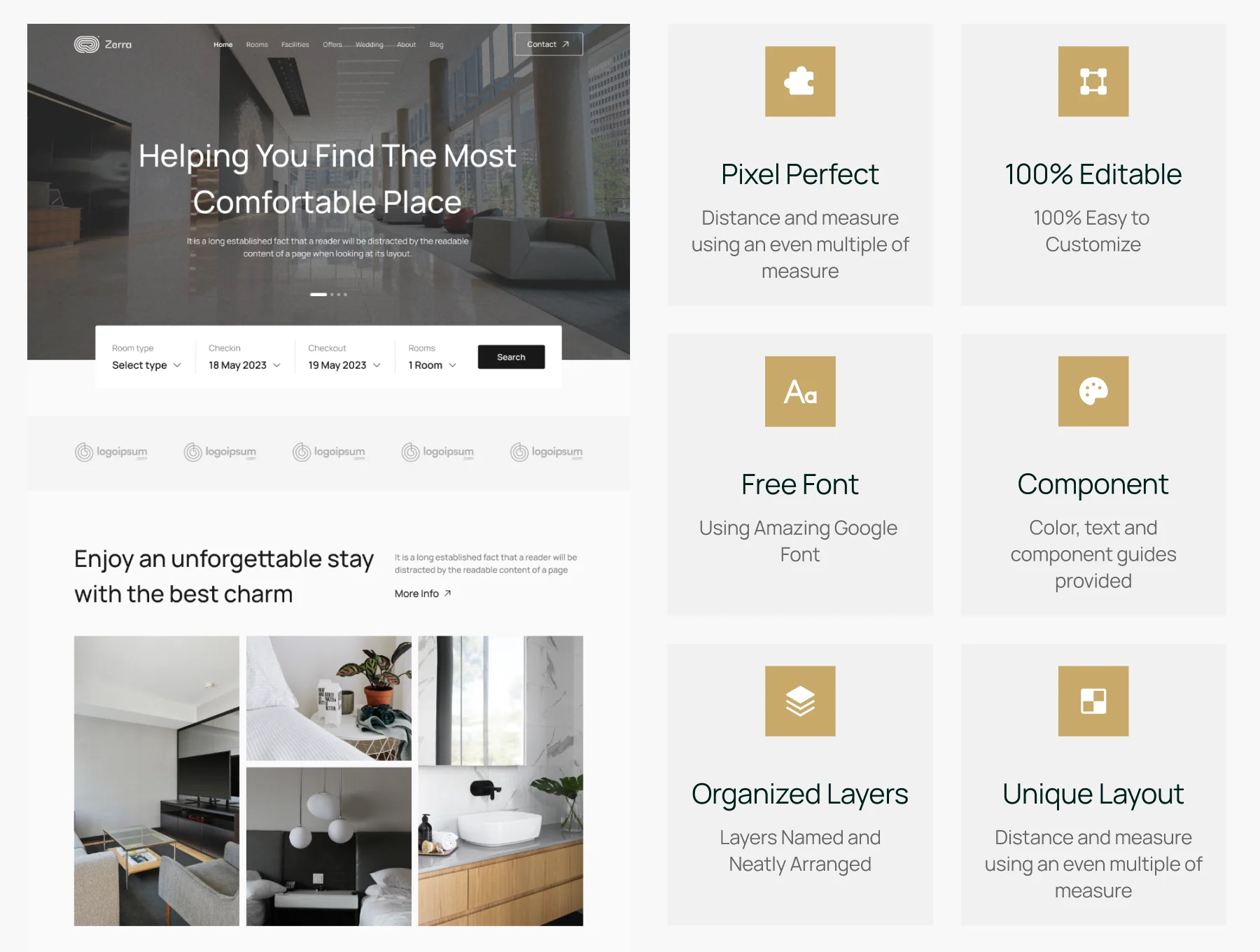 Zerra - Hotel Booking Website 6