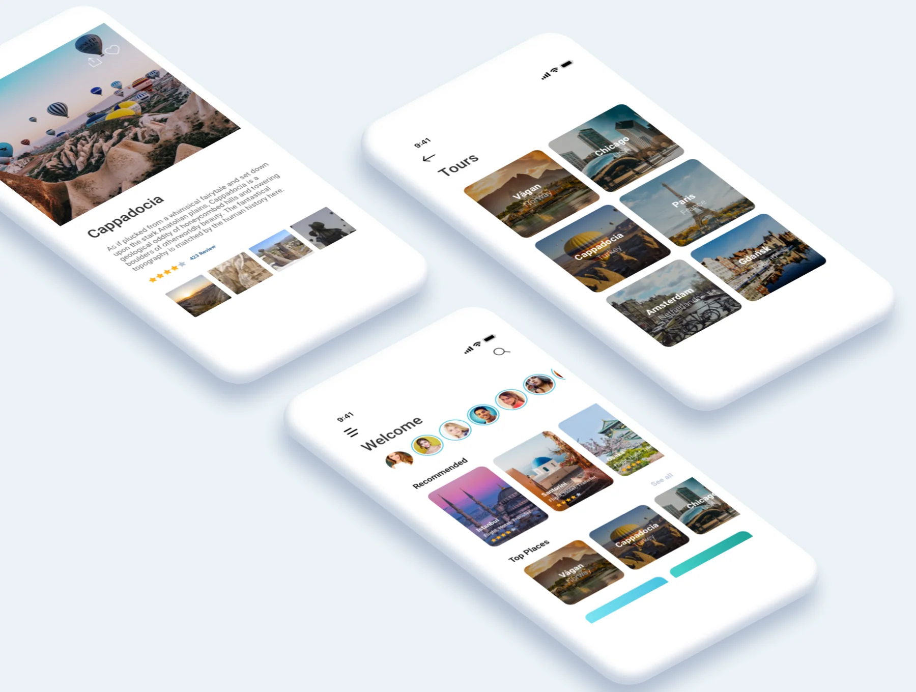 Zeyn Travel Guide UI Kit 2