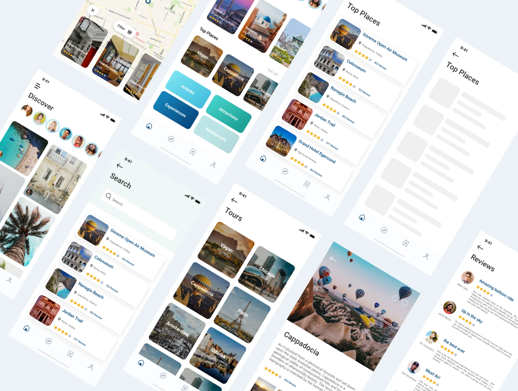 Zeyn Travel Guide UI Kit 3