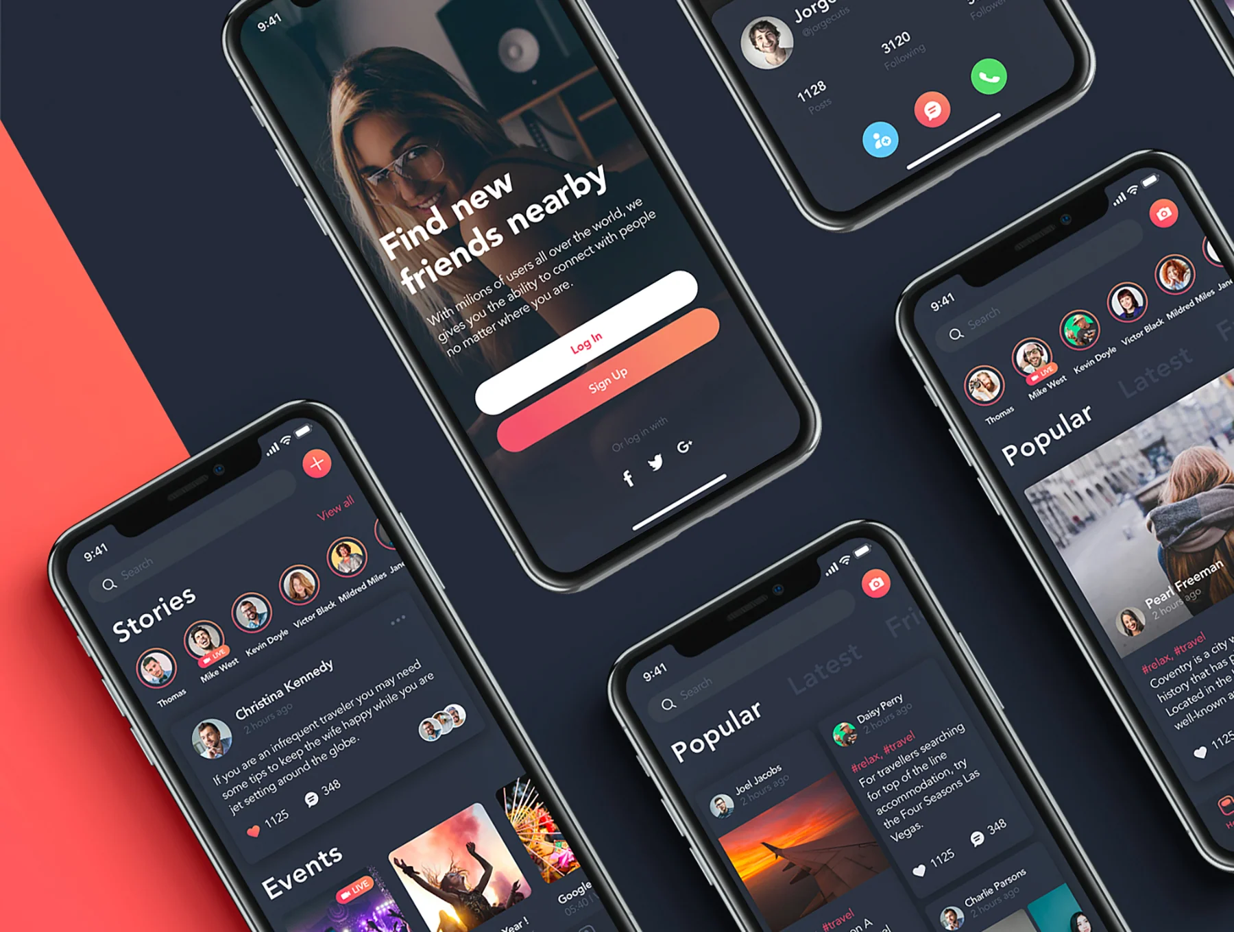 Zingo Social App UI Kit 5