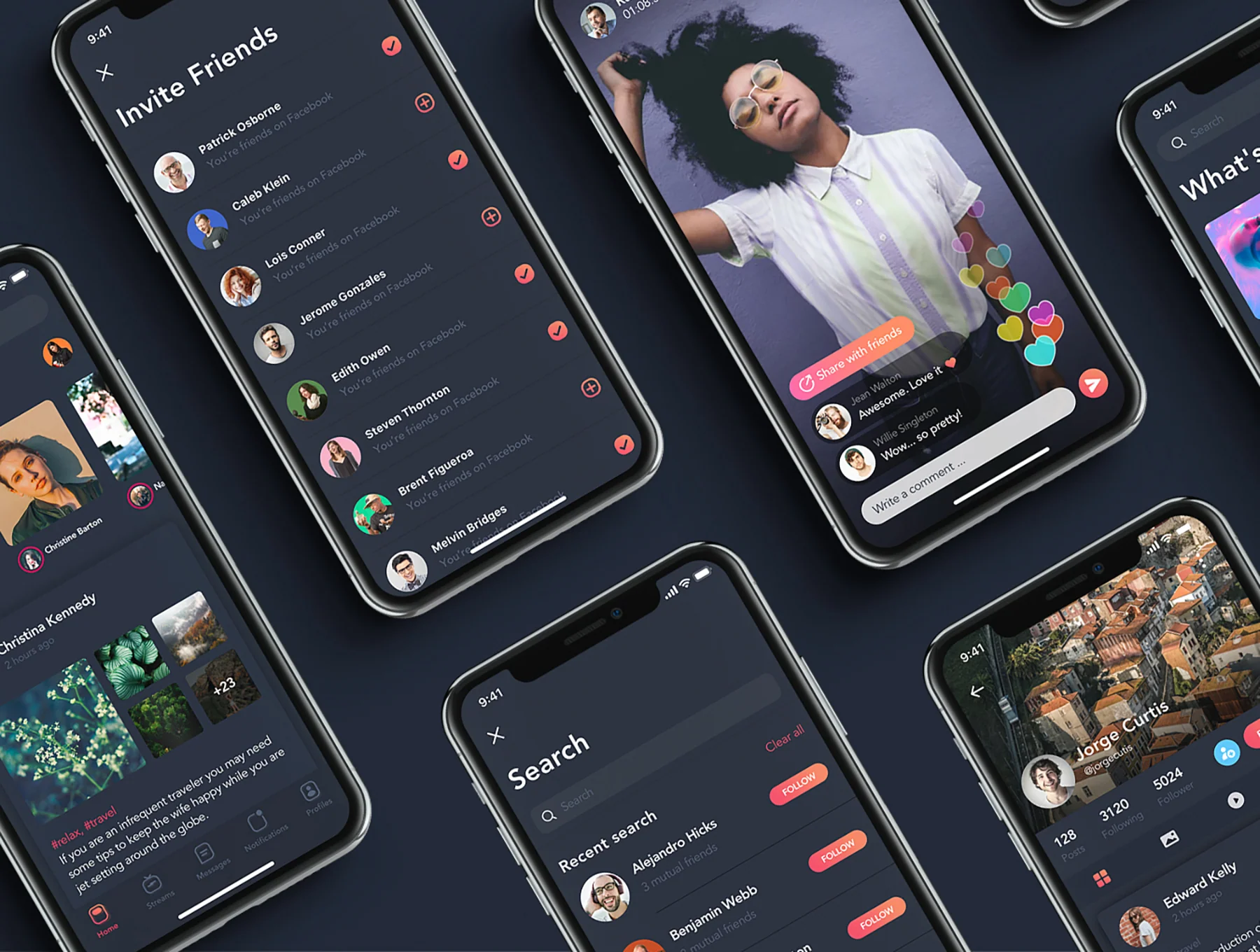 Zingo Social App UI Kit 8