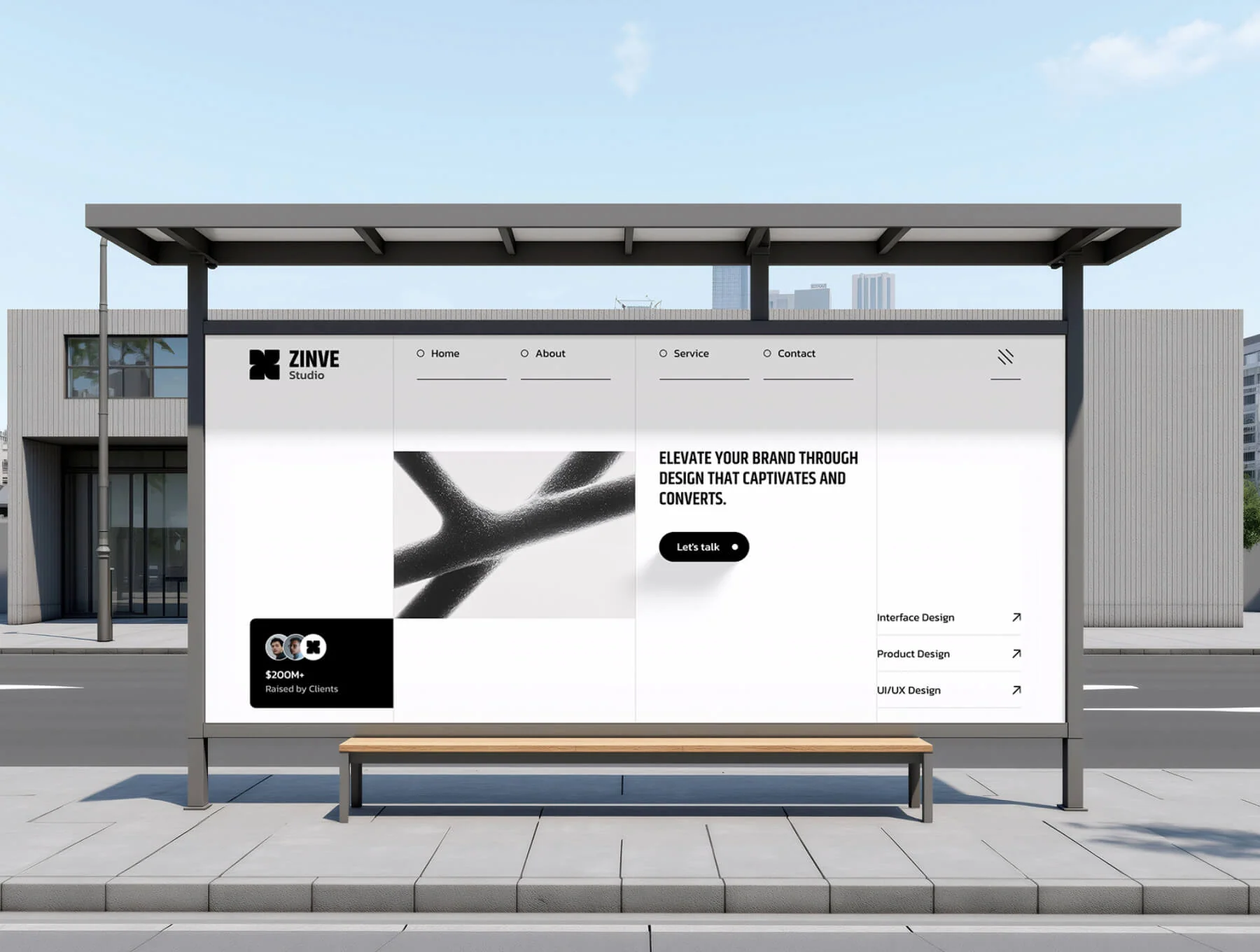 Zinve Studio - Agency Website Template 4