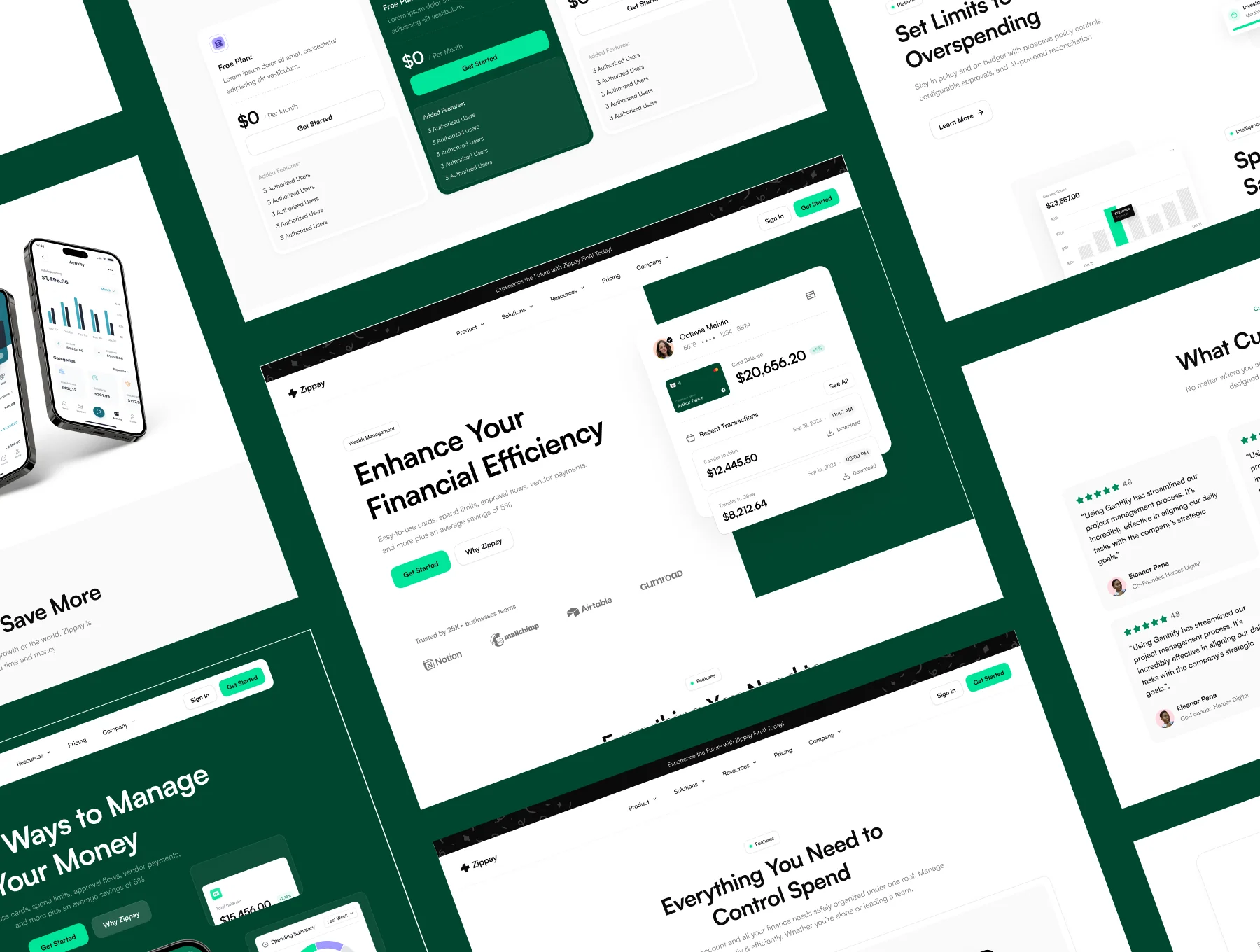 Zippay - Fintech - Web Templates UI Kit 5