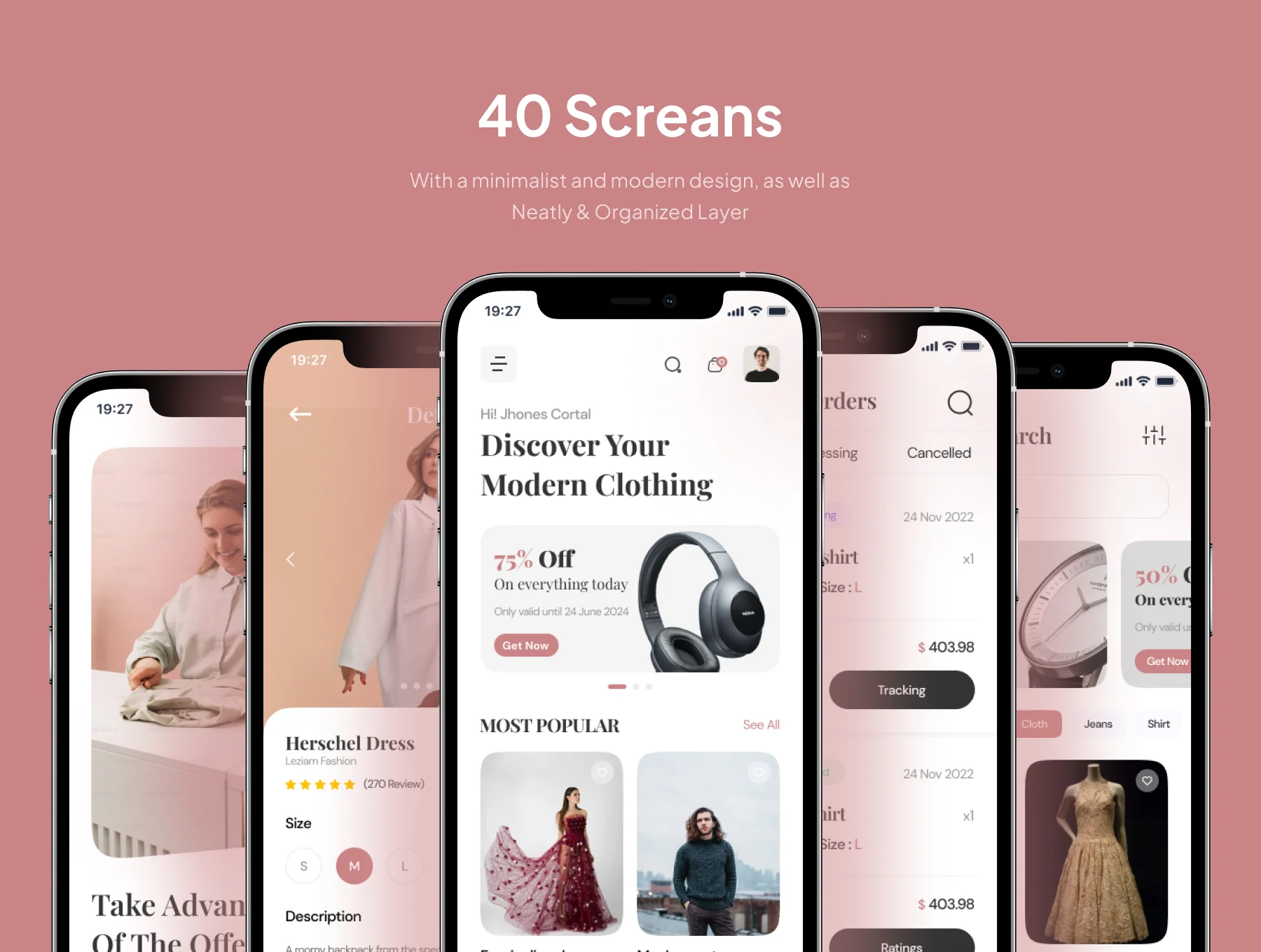Zipper - E-Commerce Shop App Ios UI Kit 3