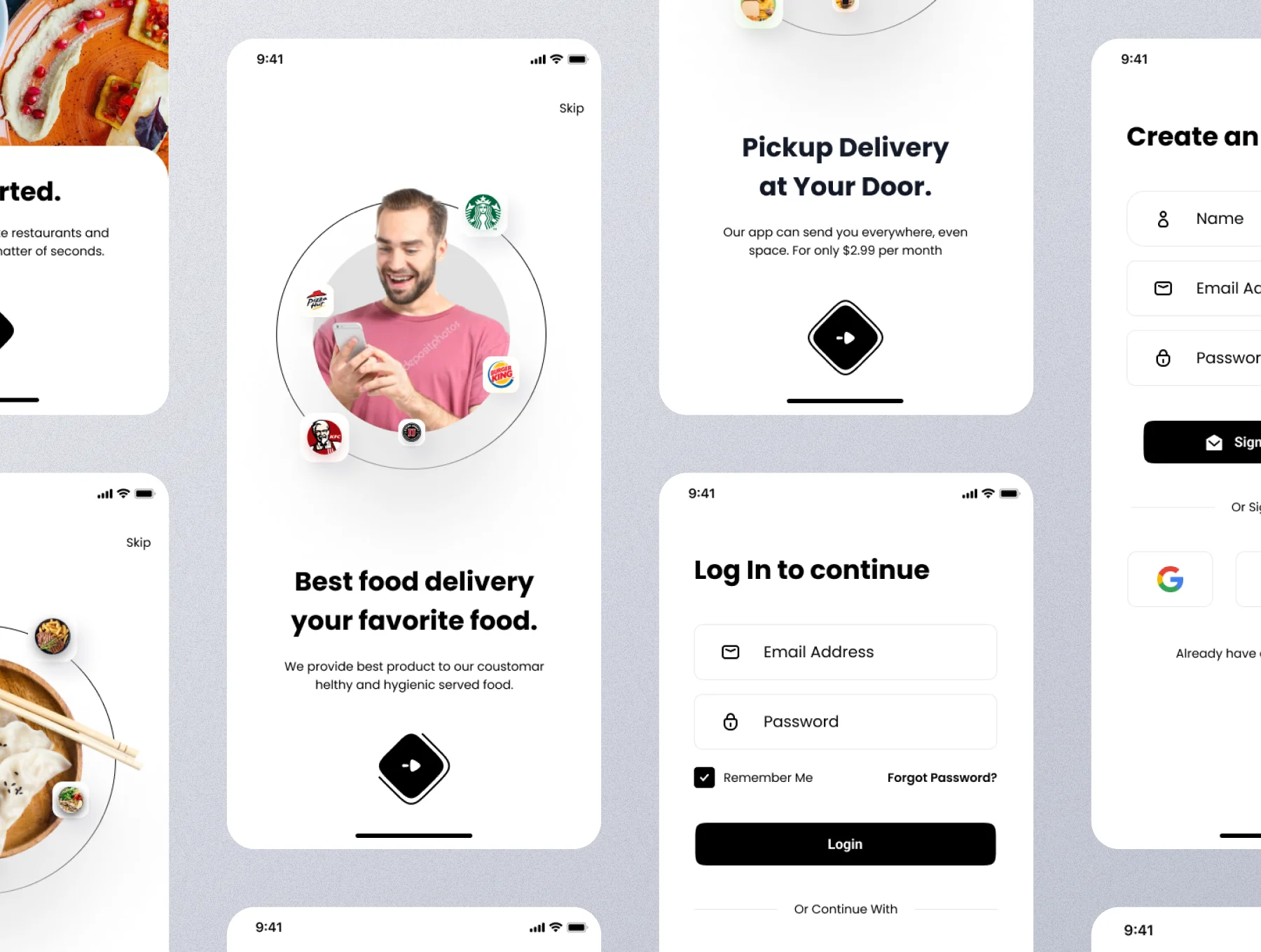 Food Delivery App 2