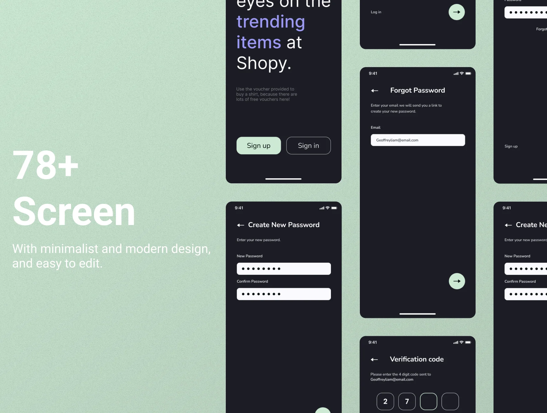 E-Commerce App UI Kits 2