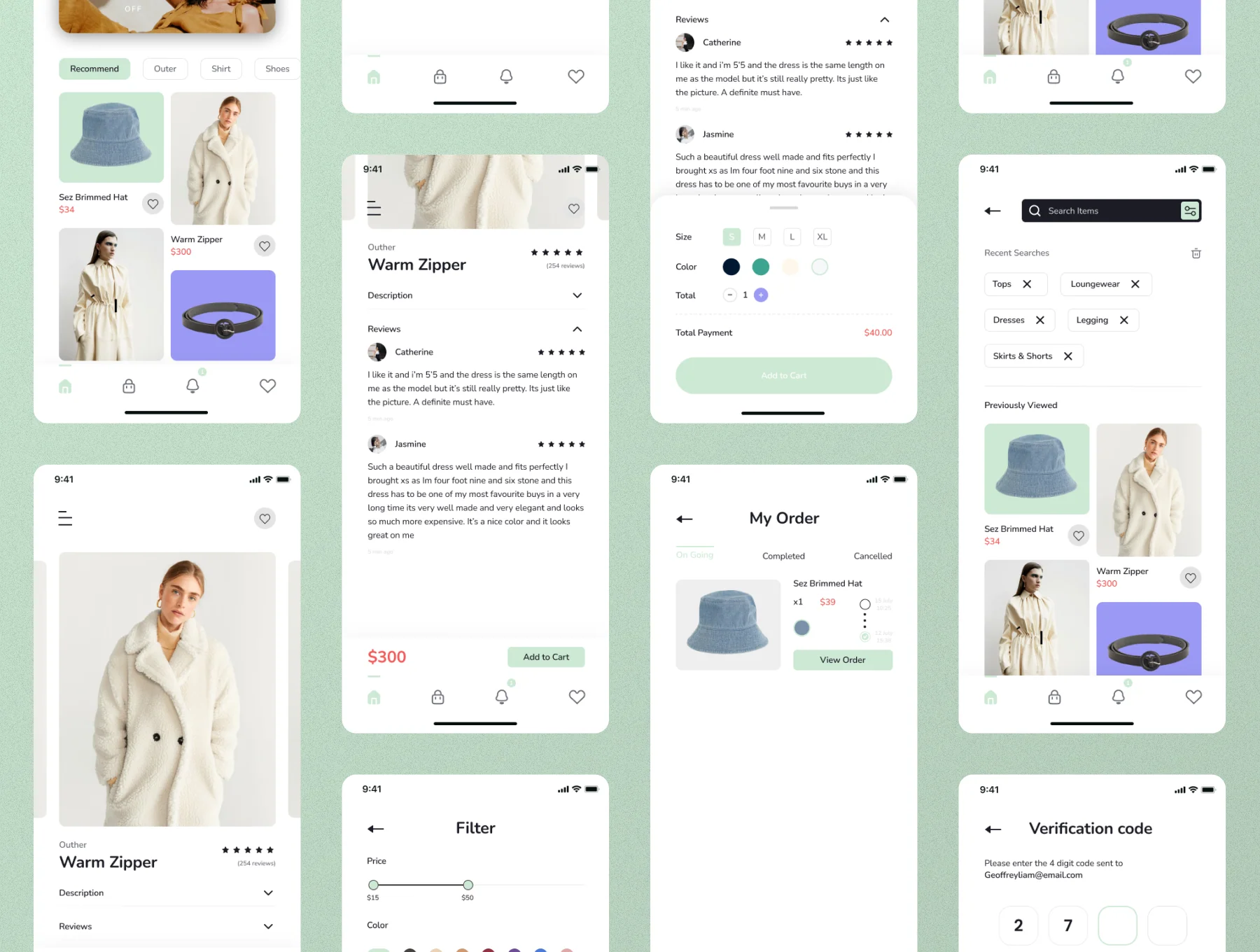 E-Commerce App UI Kits 4