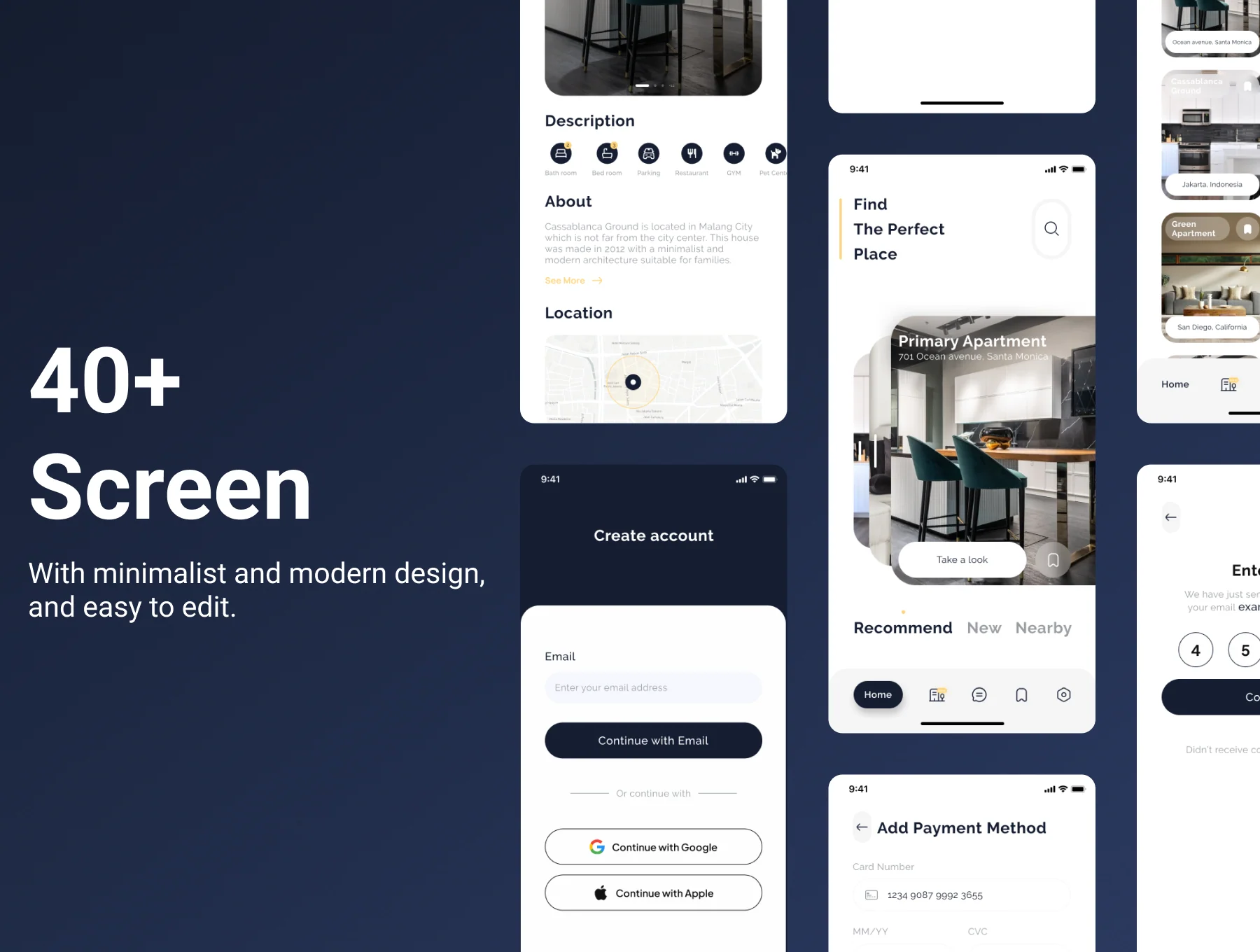 Real Estate App UI Kit 2
