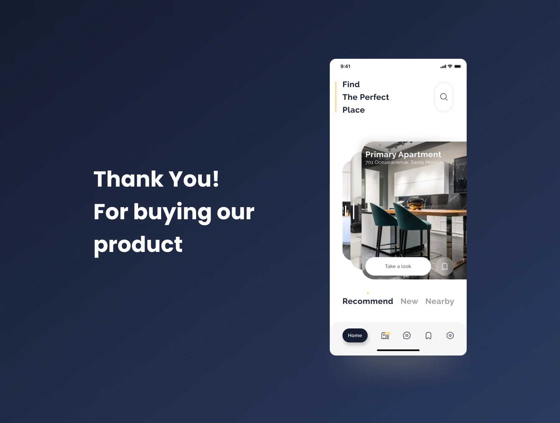 Real Estate App UI Kit 6