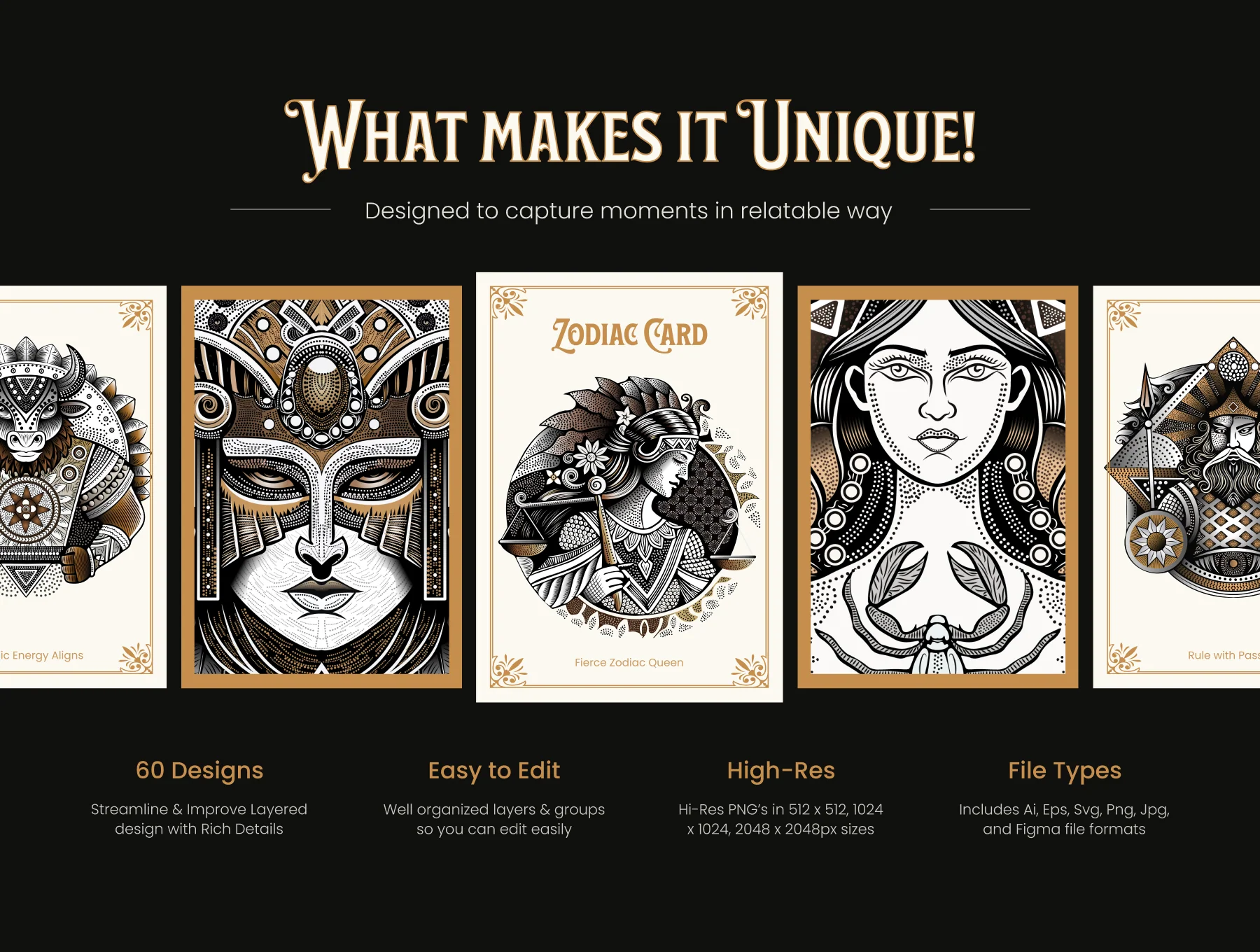 Zodiac Signs Illustration Set 2