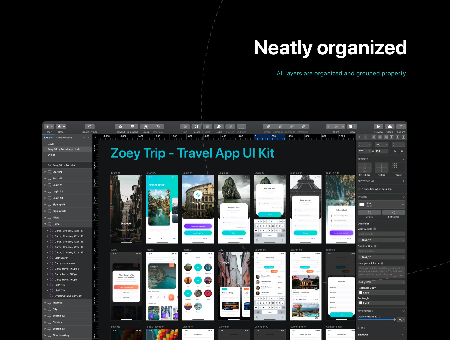 Zoey Trip - Travel App UI Kit 6