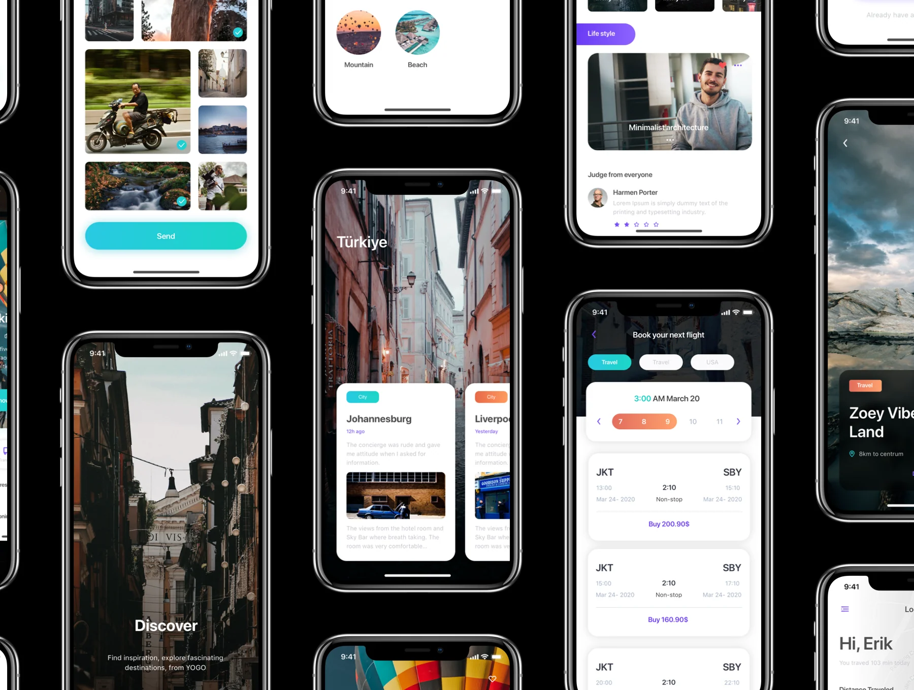 Zoey Trip - Travel App UI Kit 8