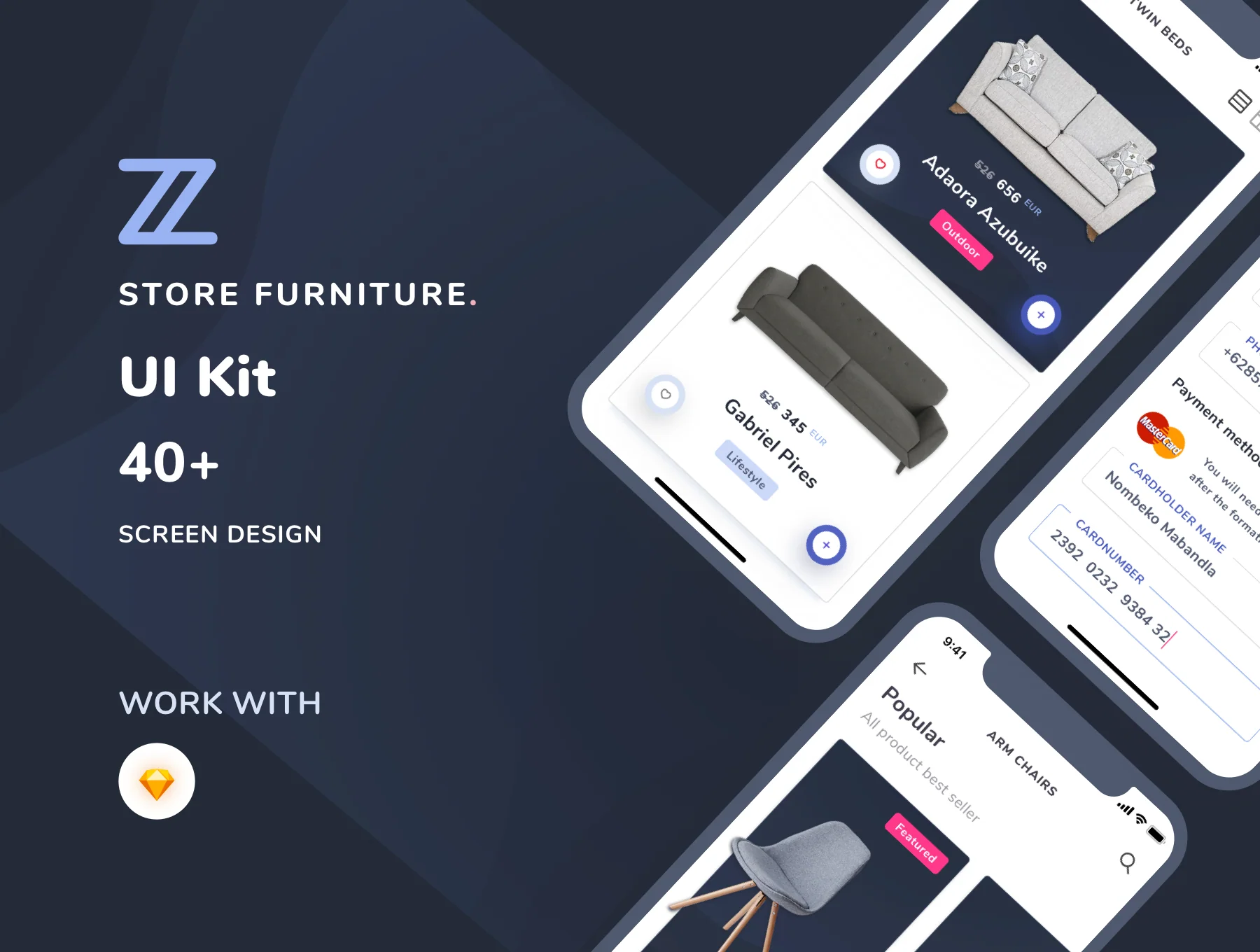 Zole Furniture UI Kit