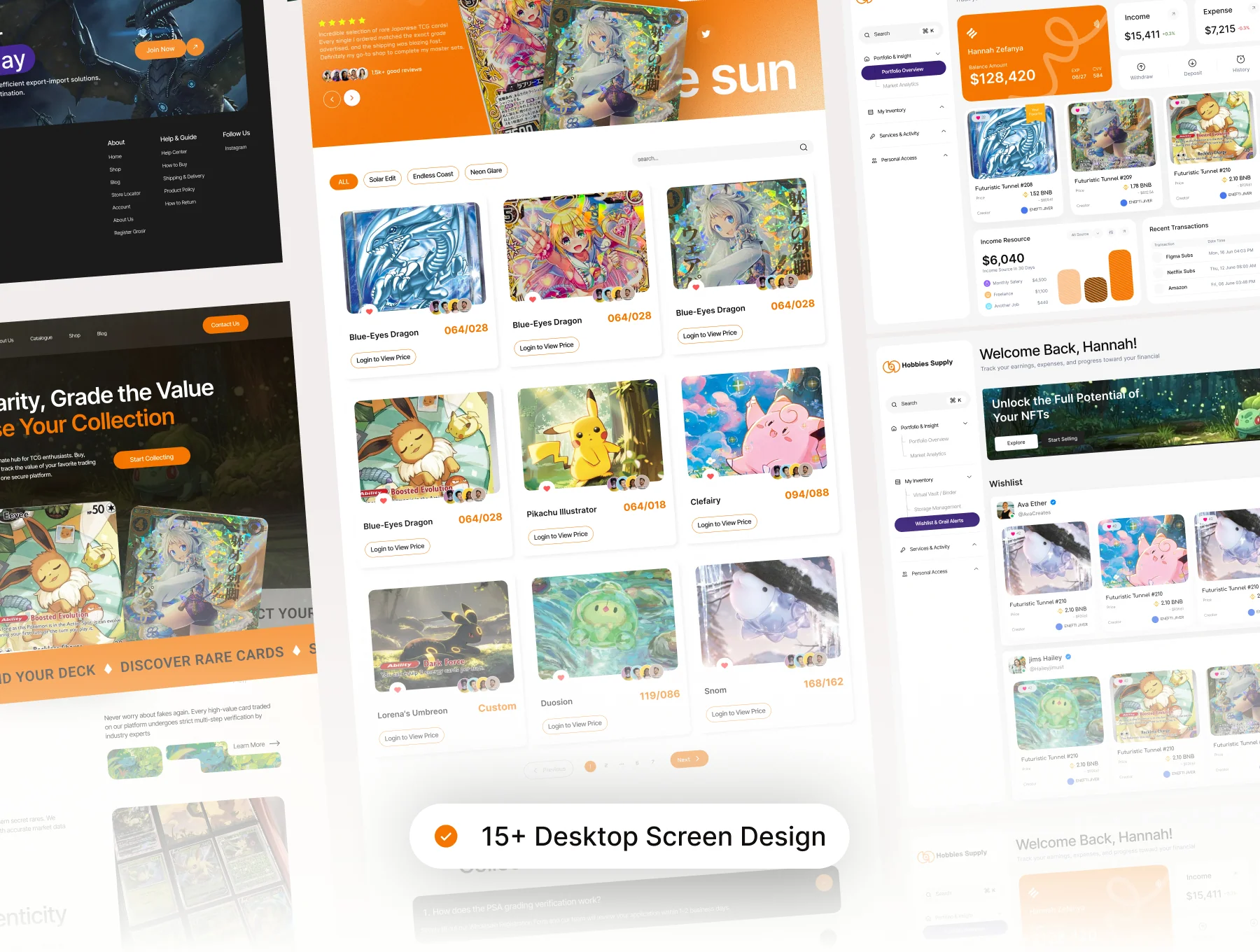Zupply - Trading Card Marketplace & Collector Website 6
