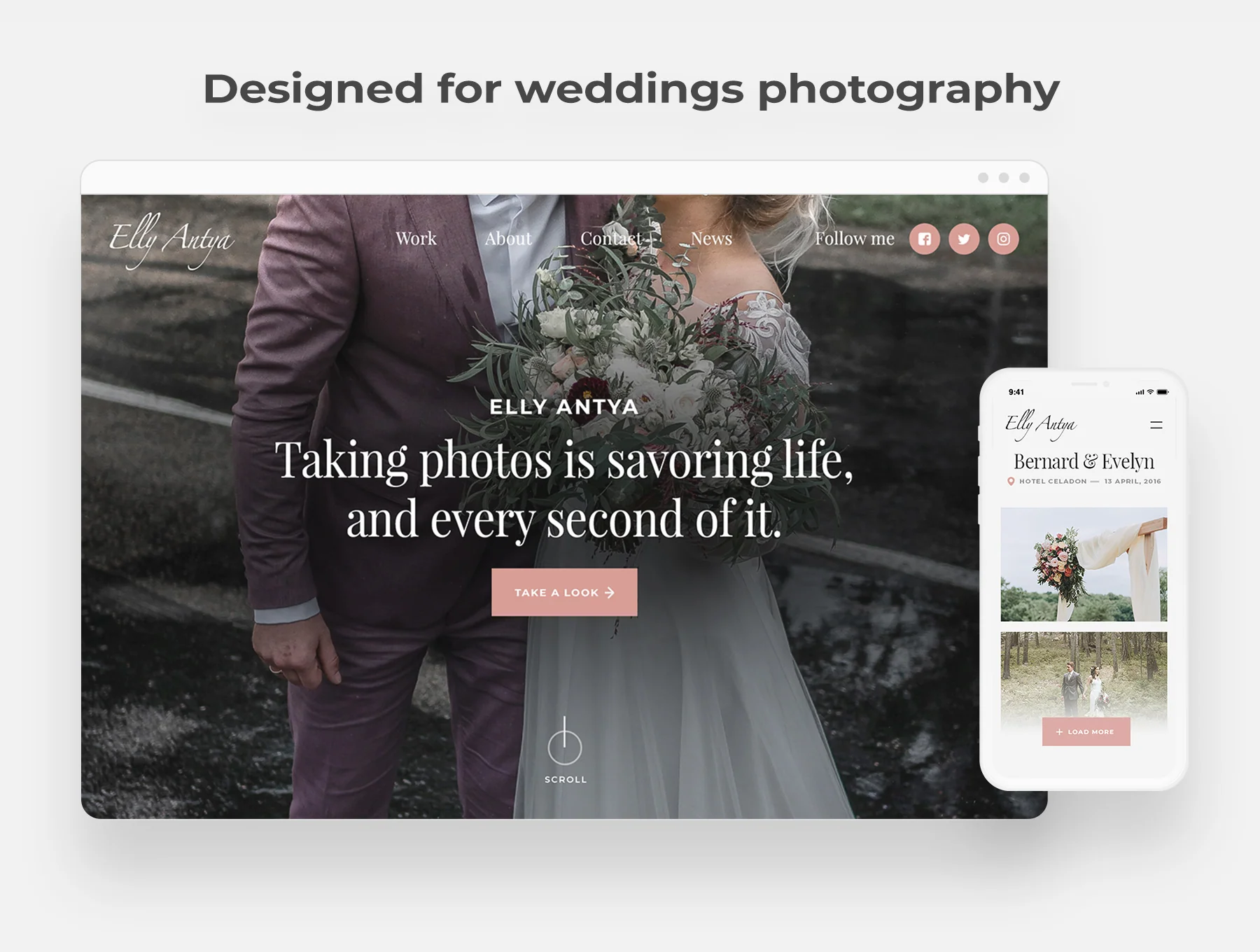 Zurich - Photogaphy Website Template 2