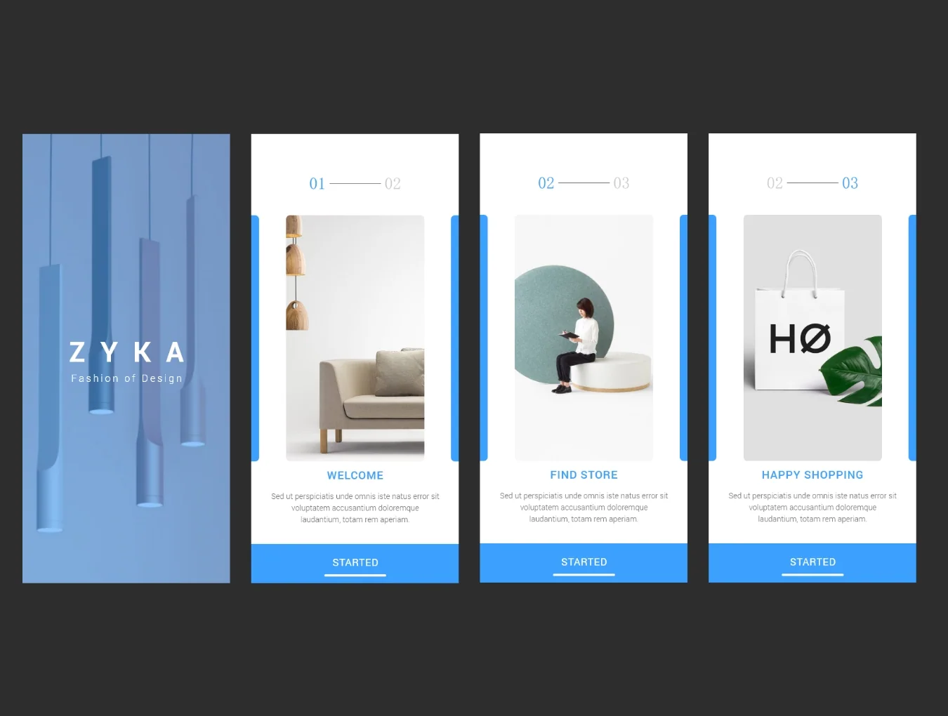 Furniture eCommerce iOS UI KIt 3