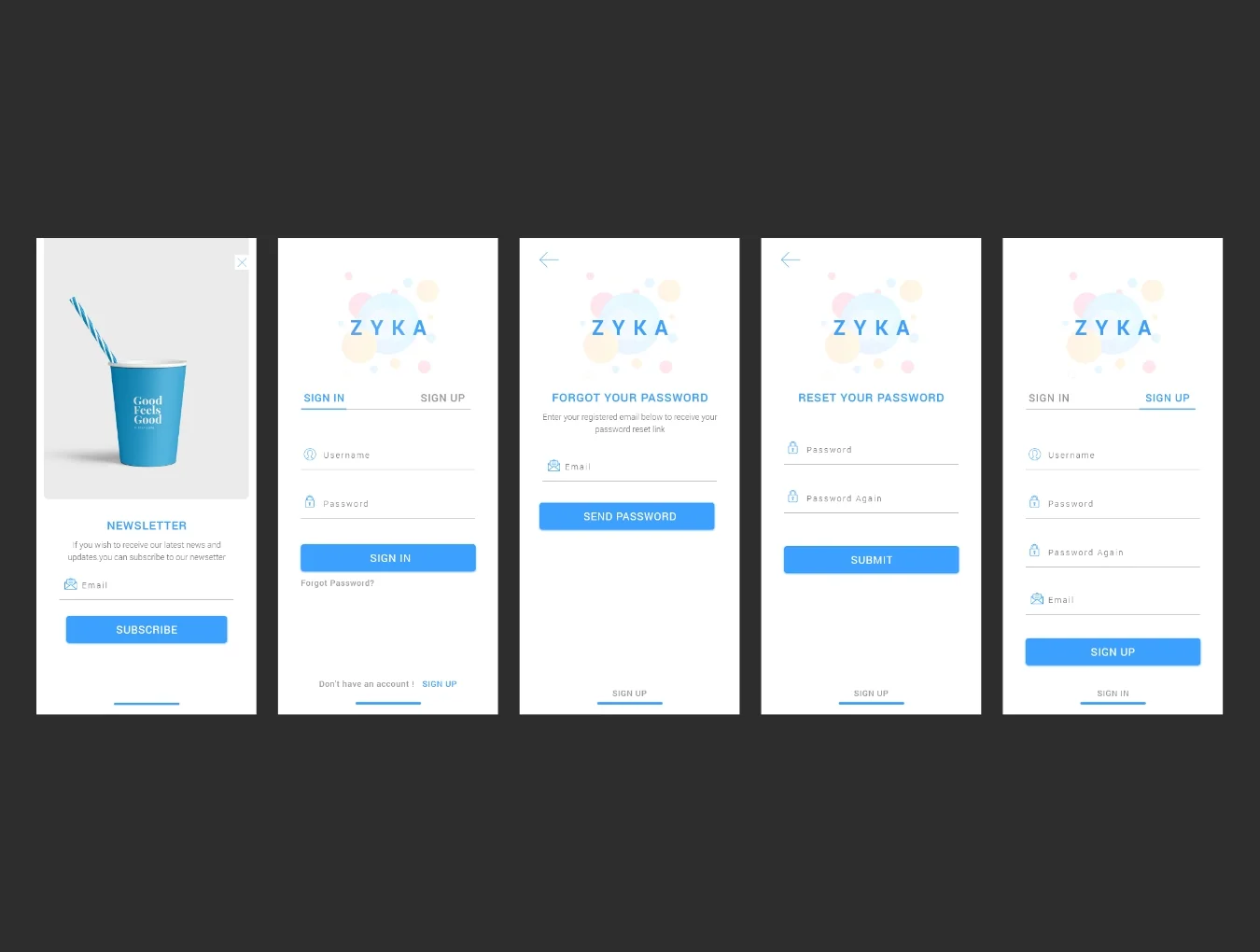 Furniture eCommerce iOS UI KIt 4