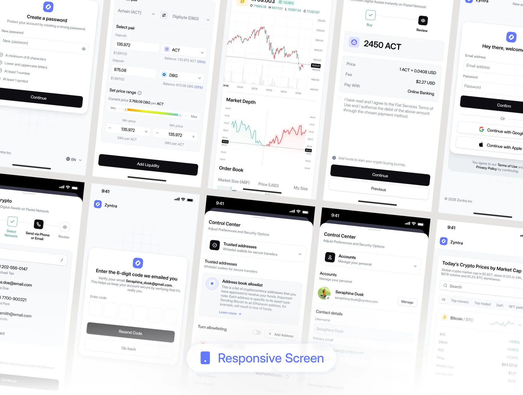 Zyntra – Web3 & Crypto Dashboard UI Kit 5