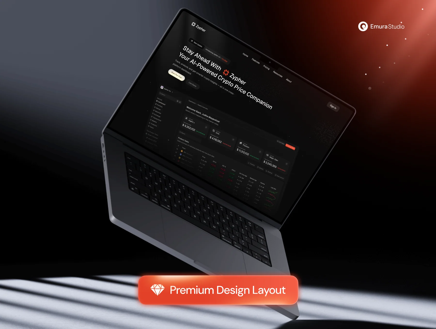 Zypher - SaaS Landing Page 6