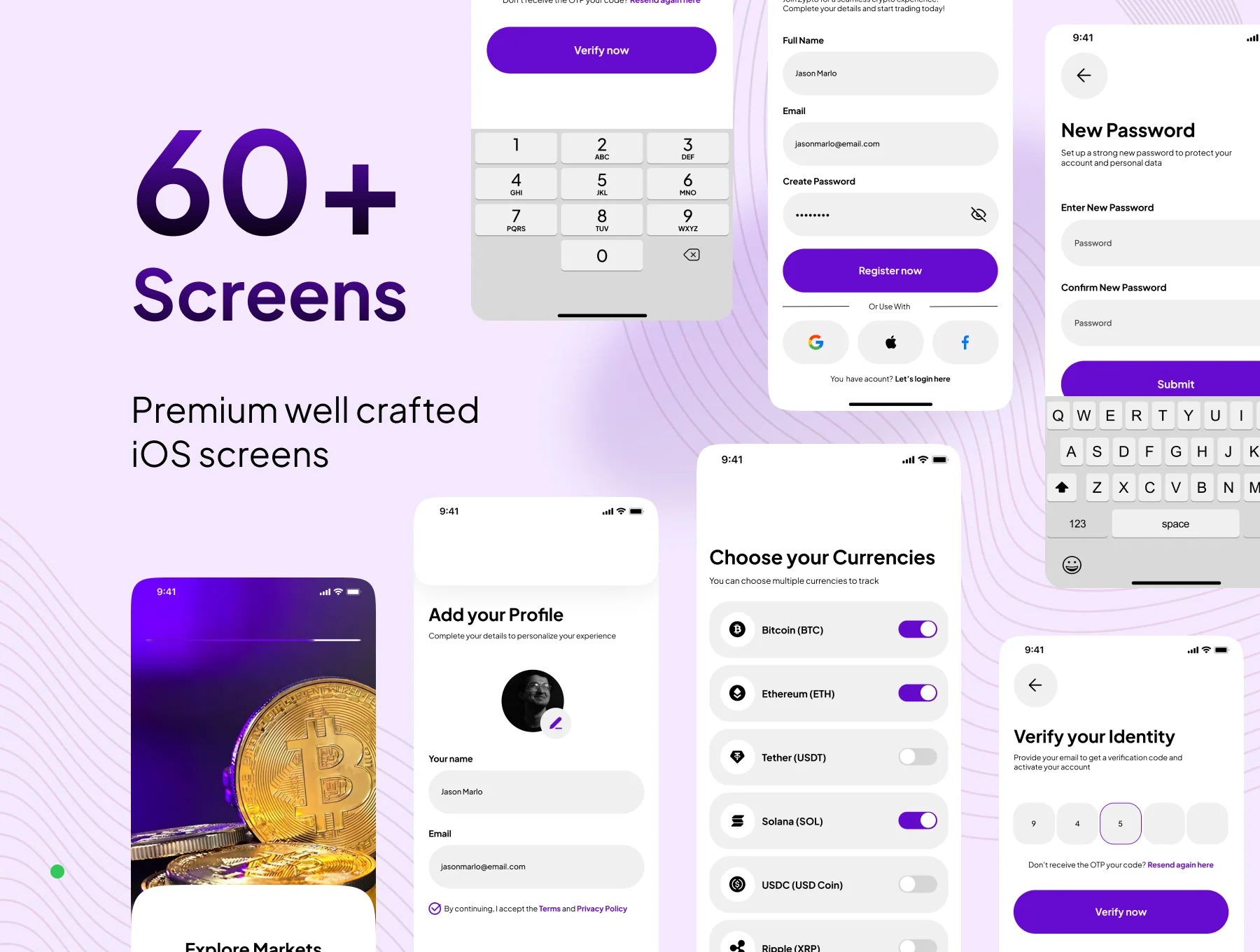 Zypto - Mobile Crypto Trading App Ui Kit 2