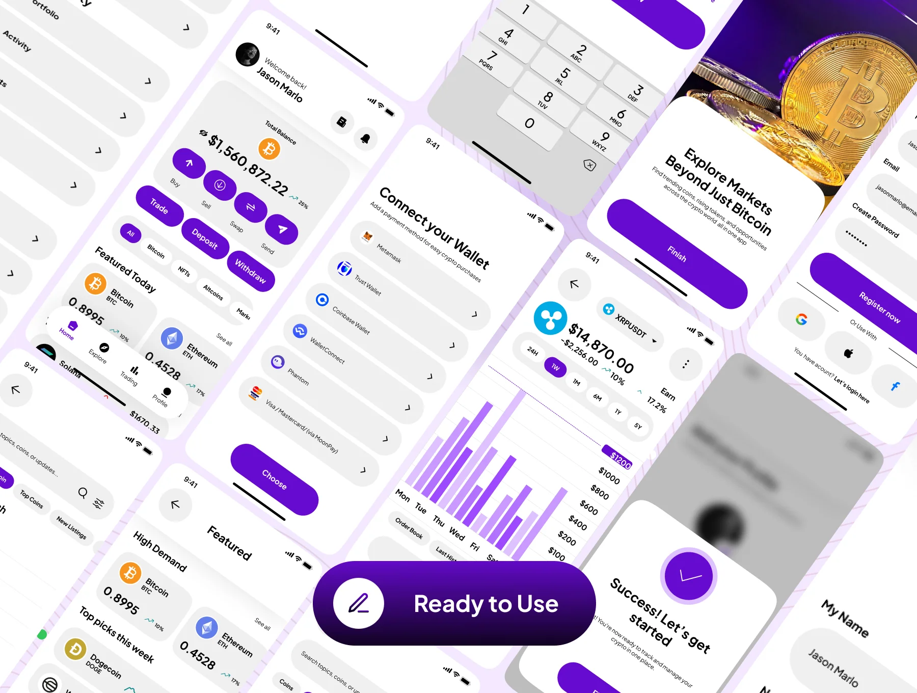 Zypto - Mobile Crypto Trading App Ui Kit 7