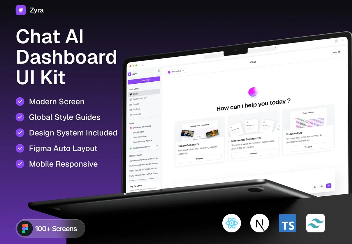 Zyra – Coded Chat AI Dashboard
