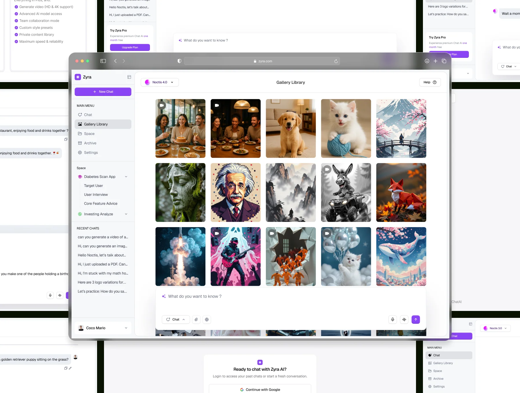Zyra – Coded Chat AI Dashboard 7